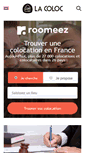 Mobile Screenshot of la-coloc.fr